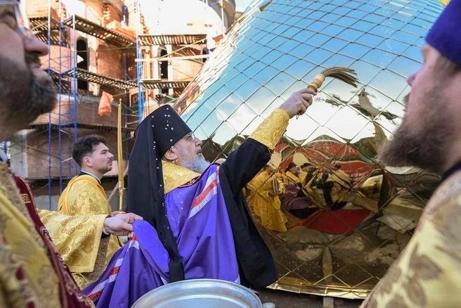 Новый храм Рождества Христова строят в горах Сочи